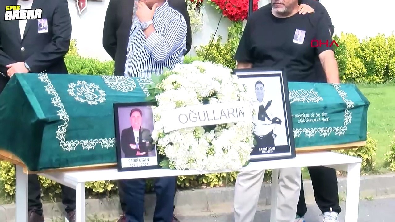 Usta spor spikeri Sabri Ugan, son yolculuğuna uğurlandı