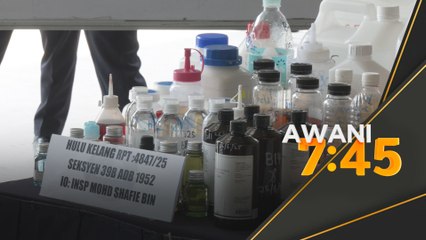 Makmal proses jus dadah, vape bernilai RM27 juta tumpas