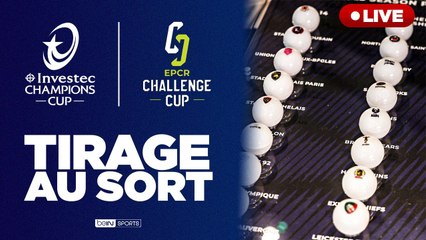 Suivez en direct le tirage au sort de la Champions Cup et de la Challenge Cup !