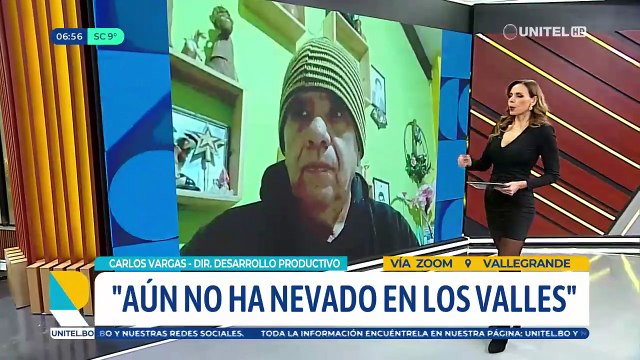 ​​​​​​​​Alertan de helada en los valles cruceños el miércoles