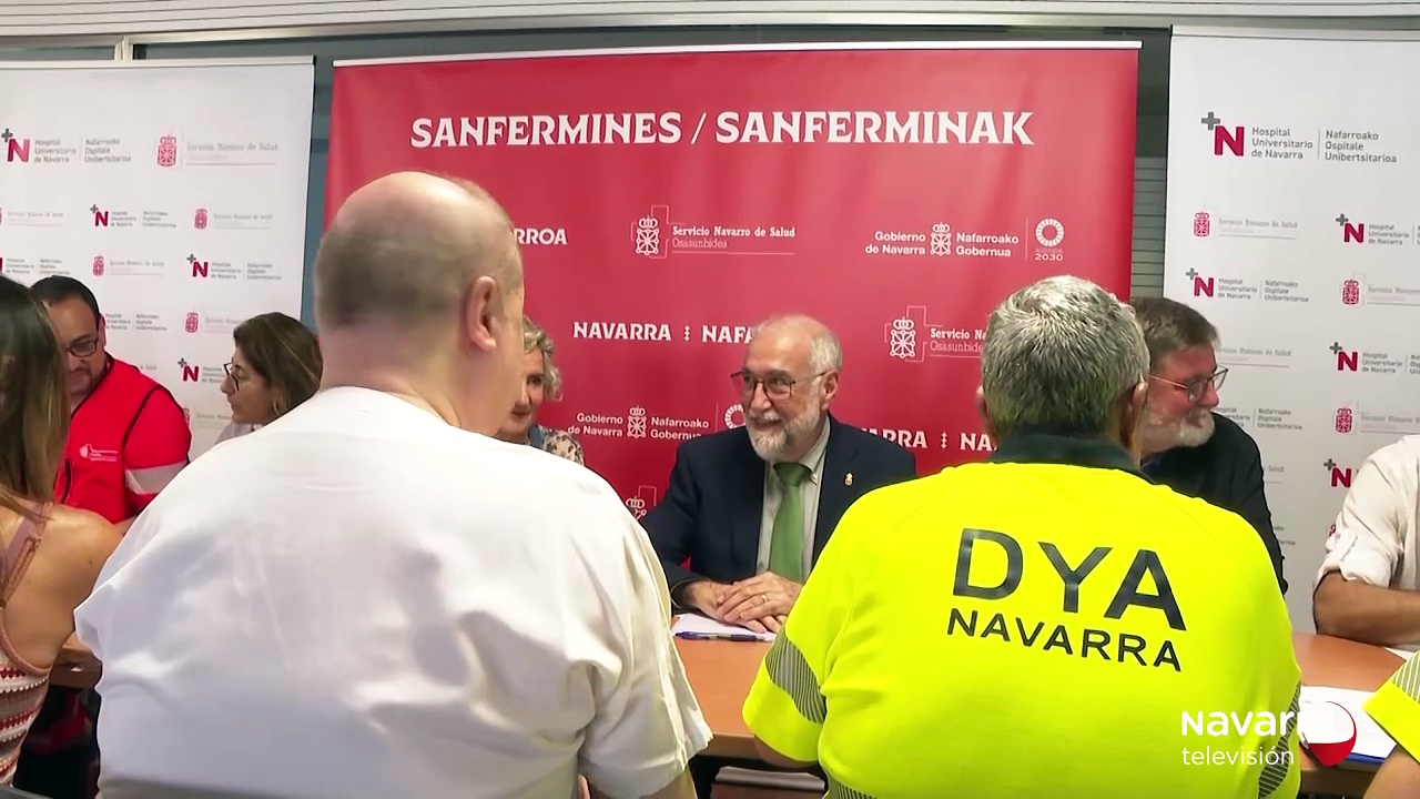 250 sanitarios repartidos por el recorrido del encierro