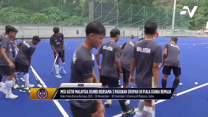 Misi getir Malaysia diundi bersama 3 pasukan Eropah di Piala Dunia Remaja