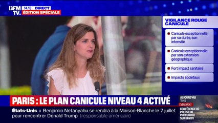 La municipalité de Paris active le niveau 4 du plan canicule