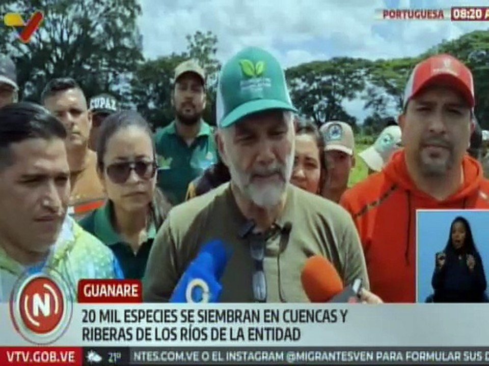 Portuguesa | Gobierno nacional implementa Mega Plan de Reforestación para enfrentar el cambio climático