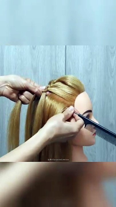 peinado para la escuela facil #reelshort