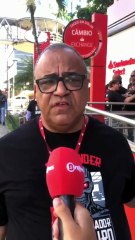 Servidores do Santander protestam contra fraudes bancárias em frente a agência da Tancredo Neves; confira
