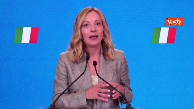 Meloni: Lavoriamo per fare dell'Italia lo snodo strategico dell'energia tra Africa ed Europa