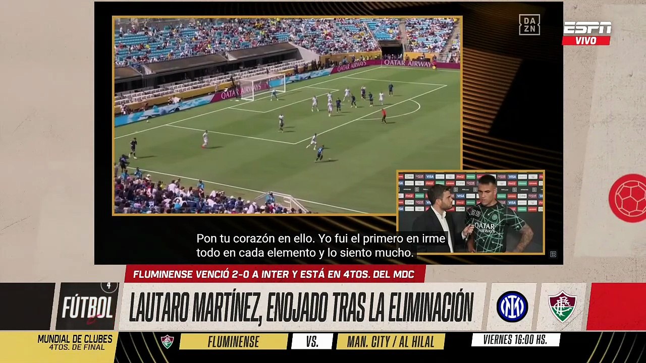 EXPLOSIVO MENSAJE DE LAUTARO MARTÍNEZ TRAS LA ELIMINACIÓN DEL INTER: "QUIEN QUIERE ESTAR, SE QUEDA; QUIEN NO, SE VA" - MH SPORTS