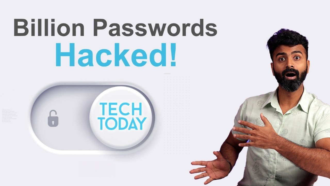 Tech Today: More than a billion passwords leaked! Biggest battery phone & more