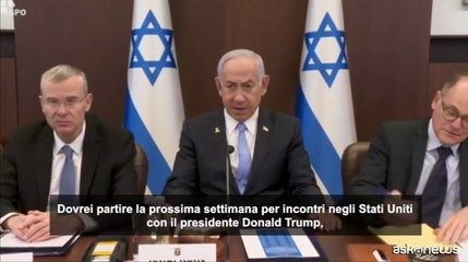 Netanyahu la settimana prossima incontrerà Trump in Usa