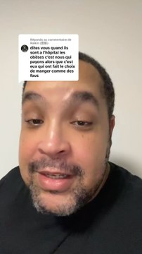 je ne suis pas d’accord avec ce commentaire, je réponds en toute bienveillance 🤔 #reponse #commentaire #reaction #obesite #france #sante #hospitalisation #hopital