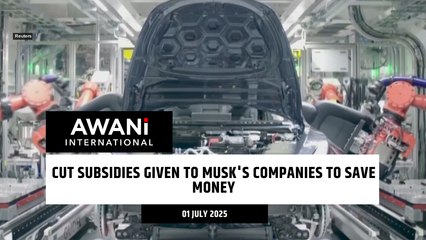 Cut subsidies given to musk's companies to save money