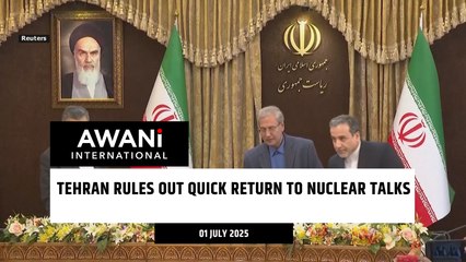 Tehran rules out quick return to nuclear talks