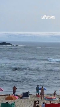 Un « nuage rouleau » effraie des baigneurs portugais