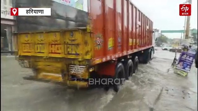 जींद में बारिश से बाढ़ से हालात, अंडरपास में 3 फीट तक जमा हुआ पानी, स्कूल और सड़कों पर भी जलभराव