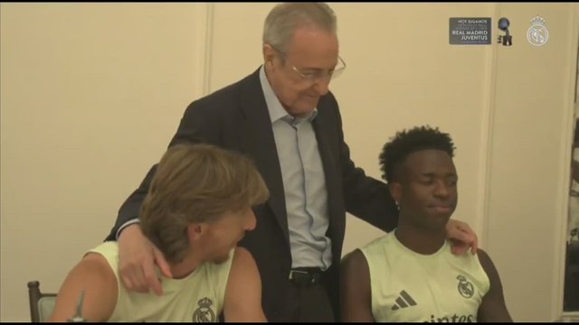 Florentino visita a la plantilla y no pierdan detalle con lo que pasa con Xabi Alonso y Mbappé