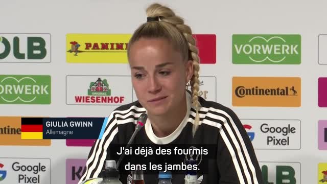 Allemagne - Gwinn : Formidable de pouvoir porter le brassard arc-en-ciel