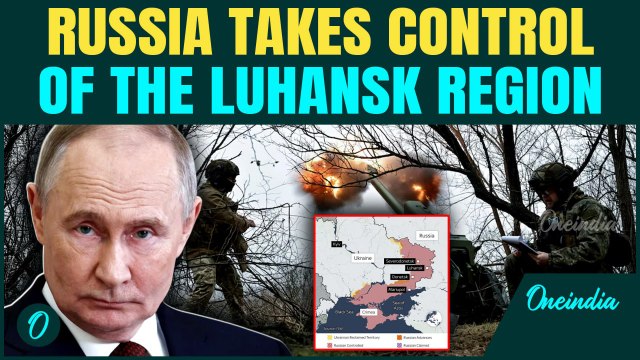 BIGGEST VICTORY For Putin | Russia takes FULL CONTROL of the Luhansk Region | Ukraine-Russia War