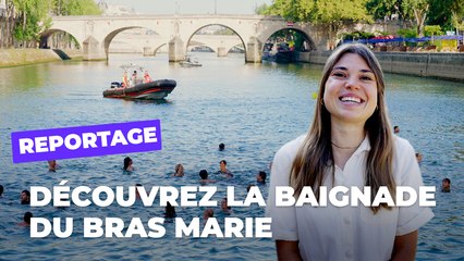 Baignade à Bras Marie : les coulisses de l'installation flottante sur la Seine  | Ville de Paris