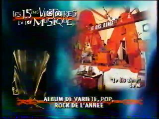 Johnny Hallyday – Meilleur Album de l’Année (Victoires de la Musique 1999, France 2)
