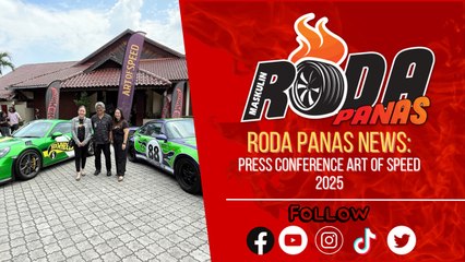 Press Conference Art Of Speed 2025, Roda Panas News