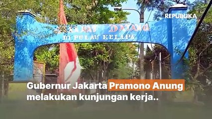 Kunjungi Kepulauan Seribu, Pramono Lakukan Penanaman 15 Ribu Bibit Mangrove