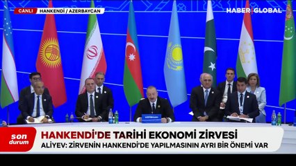 Aliyev: 44 Günlük vatan muharebesi zamanı Ermenistan'ı darmadağın ettik