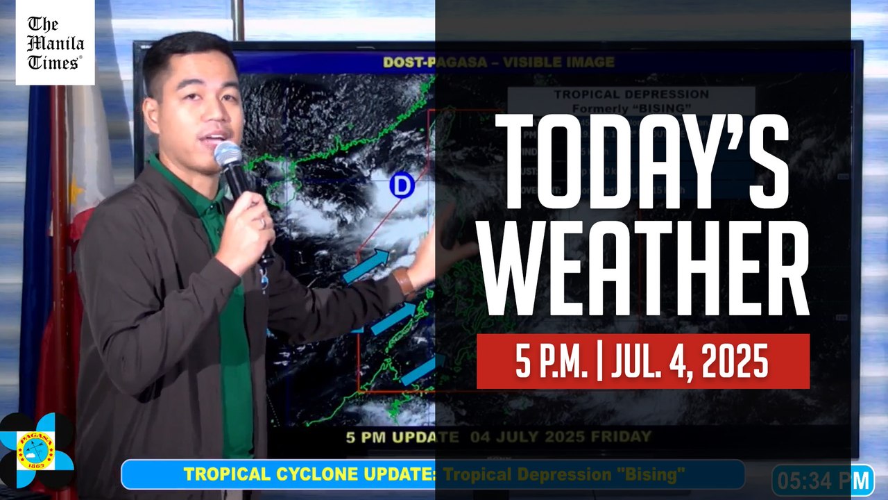 Today's Weather, 5 P.M. | July 4, 2025