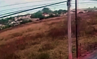 VÍDEO mostra o momento exato da queda do avião em Rio Preto