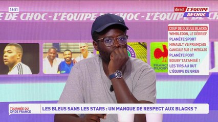 Bleus sans stars : Manque de respect pour les Blacks ? - L'Équipe de Choc - extrait