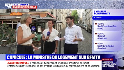 "On a un énorme chantier à porter" sur les "bouilloires thermiques", déclare Valérie Létard, ministre du Logement