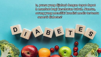 Apakah Benar Puasa Efektif Menurunkan Risiko Diabetes dan bagai mana tips nya yang tepat