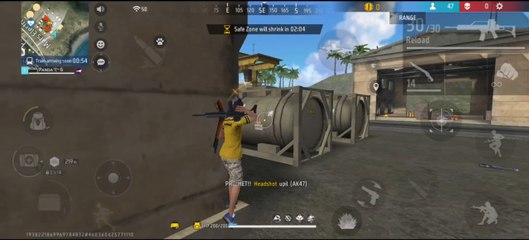 Free Fire Max Bermuda map Renk game play video SOLO vs squad