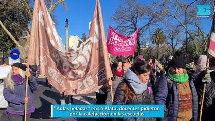 "Aulas heladas" en La Plata: docentes pidieron por la calefacción en las escuelas