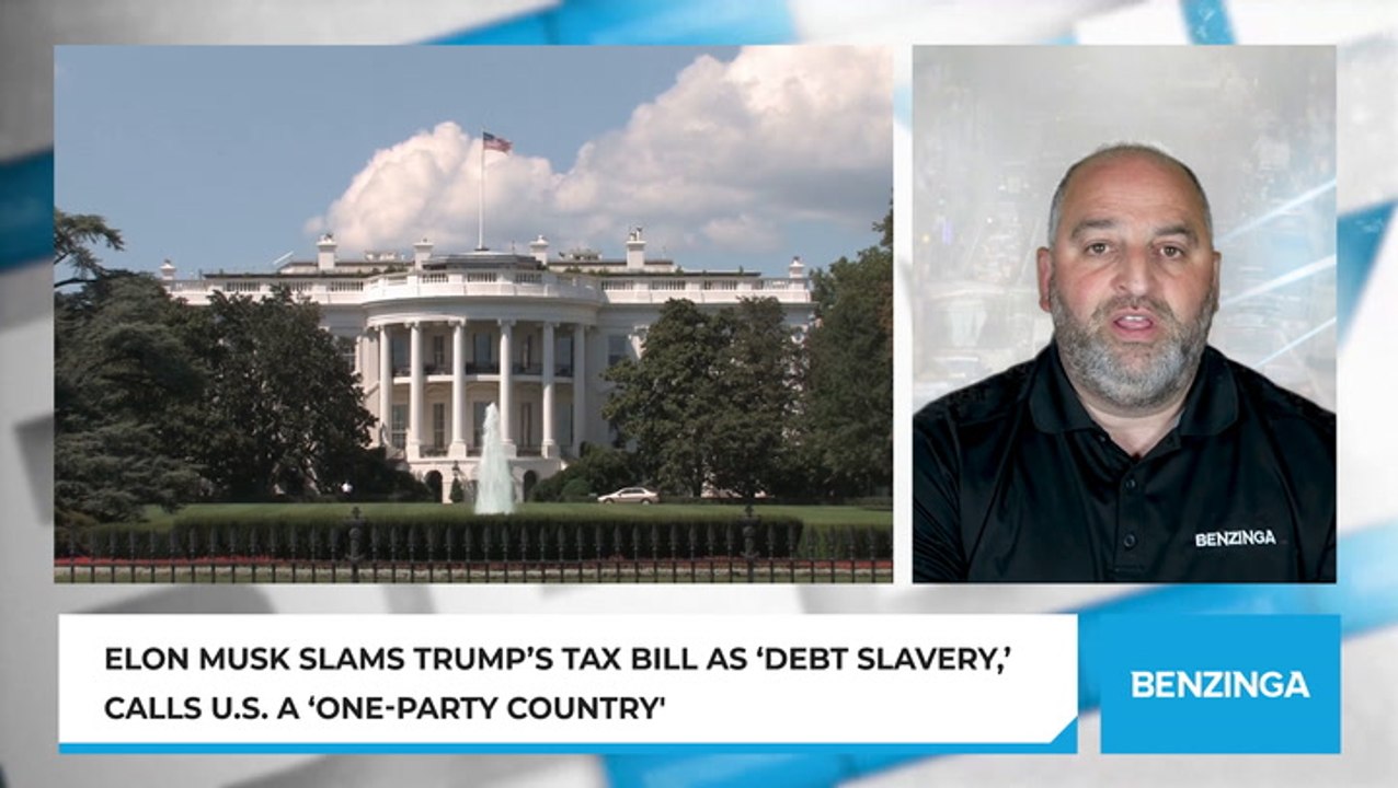 Elon Musk Slams Trump’s Tax Bill As ‘Debt Slavery,’ Calls U.S. A ‘One-Party Country'