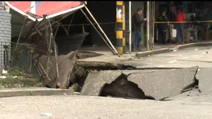 Un muerto y el colapso de un puente dejan las impresionantes lluvias en Villavicencio