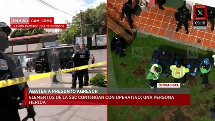 Hombre que tomó rehenes en centro educativo de la GAM es abatido por autoridades