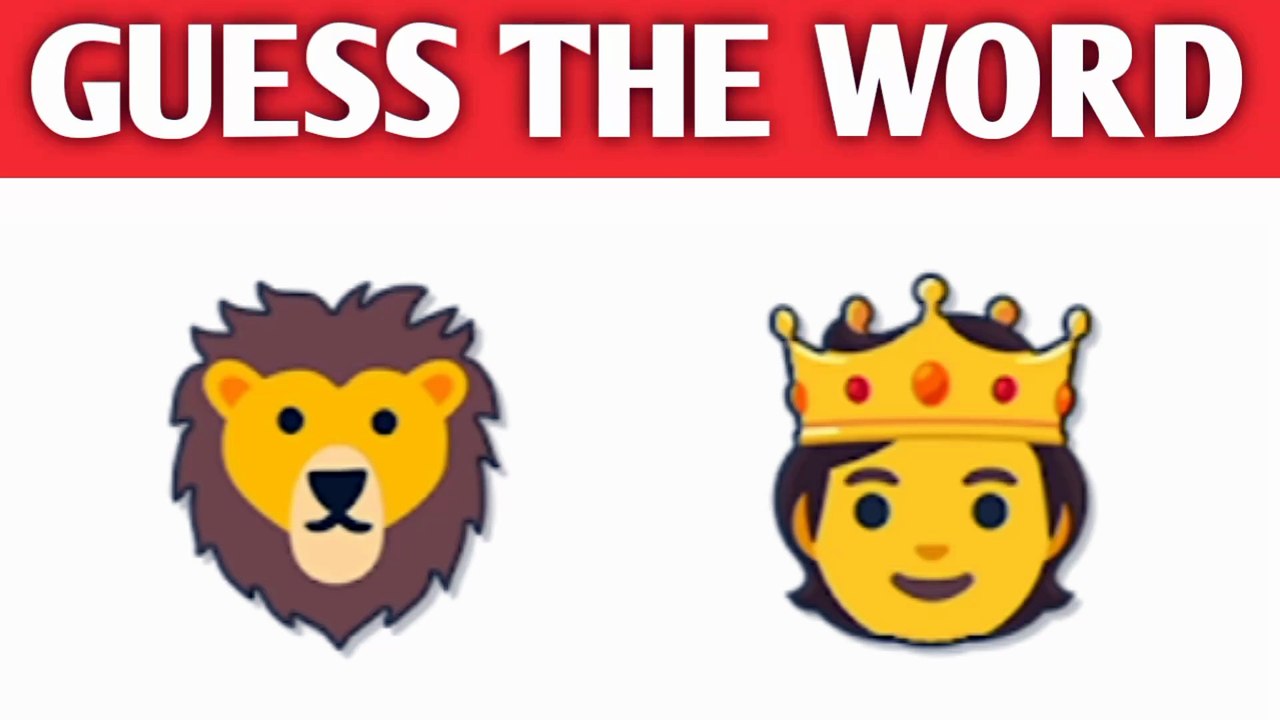You Can Easily Guess The WORDS By Emojis!