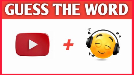 You Can Easily Guess The WORDS By Emojis!