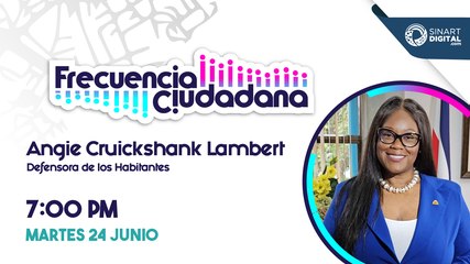 Entrevista Angie Cruickshank Lambert | Frecuencia Ciudadana
