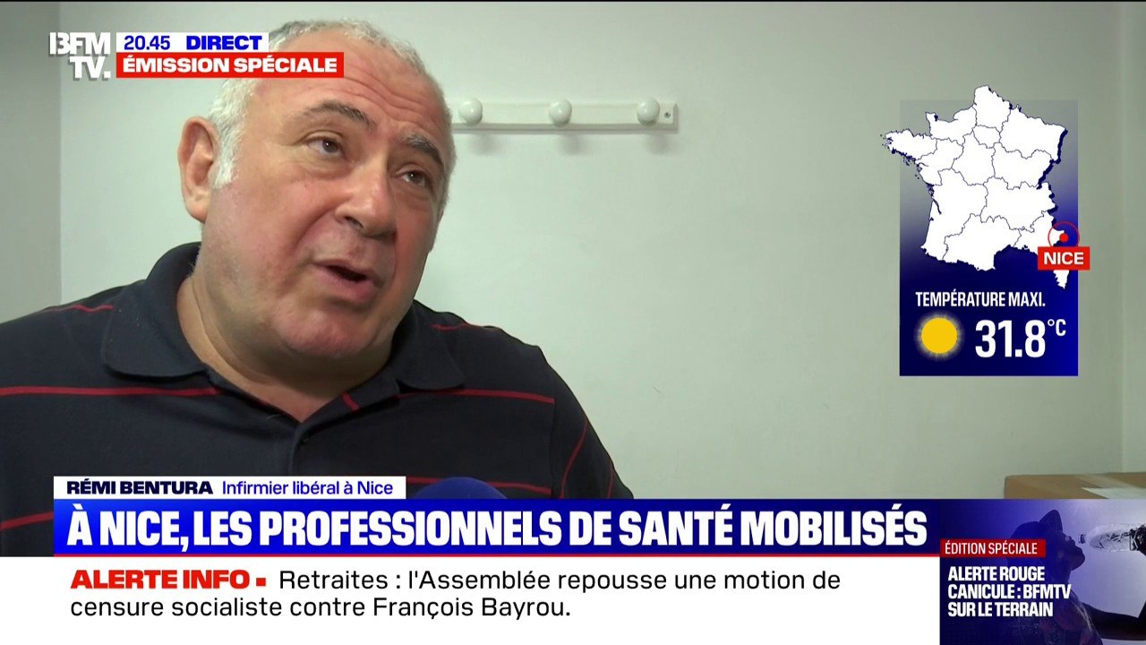 Chaleur extrême: les professionnels de santé sur le qui-vive pendant la période de canicule