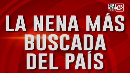 La nena más buscada del país: después de un año la encontró Crónica