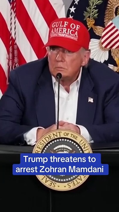 Donald Trump threatens to arrest NYC Mayor Zohran Mamdani and implied he’s here illegally