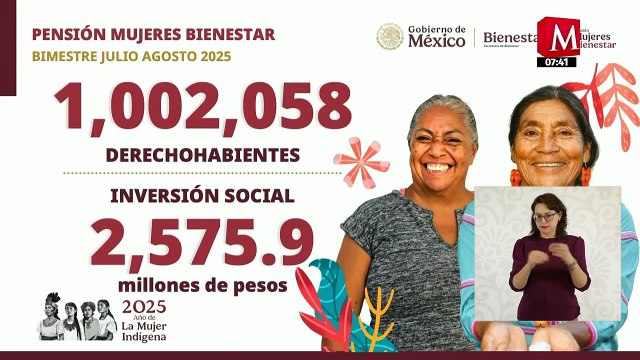 ¡Listo! Ariadna Montiel anuncia fechas para pago de pensiones del Bienestar
