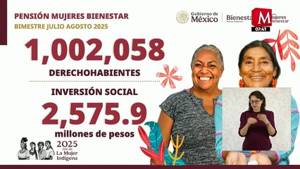 ¡Listo! Ariadna Montiel anuncia fechas para pago de pensiones del Bienestar