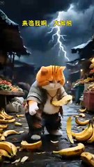Bear Attacks Cat — You Won’t Believe What Happened Next! 😱🐻🐱#ai#short