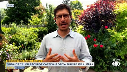 Onda de calor recorde deixa Europa em alerta