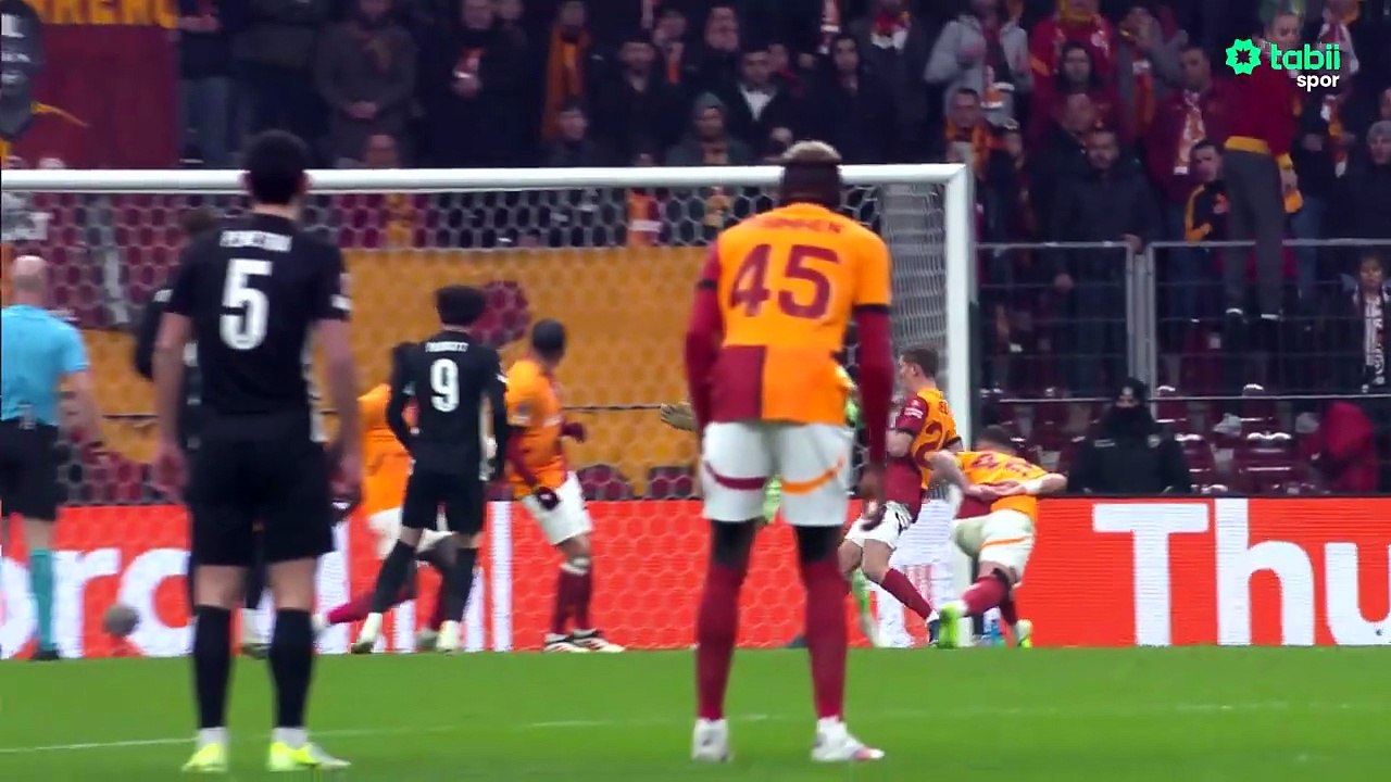 Avrupa Ligi Play-off Turu _ Galatasaray-AZ Alkmaar (Özet)