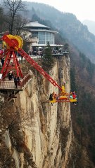 Extreme Ride Above Canyon COLLAPSES — Tourists Fall As Earth Cracks Open!