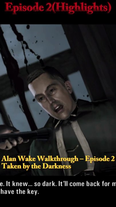 Shadow Ambush in the Forest | Alan Wake – Part 2 🌲⚡ #Shorts